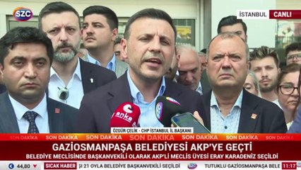 Özgür Çelik: Sandıkta kaybettiklerini masa başında kazanmaya çalıştılar