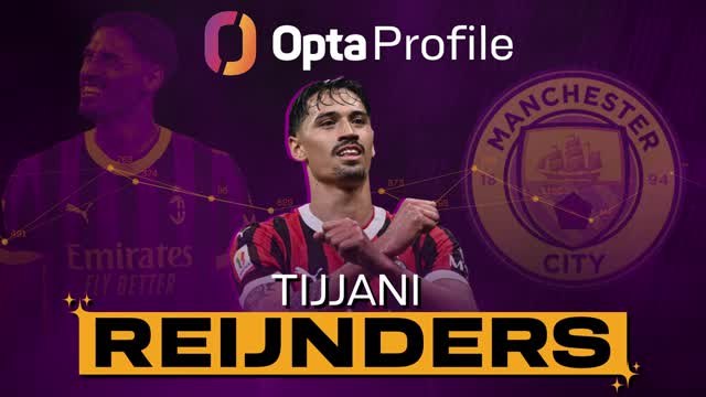 Opta Profile: Tijjani Reijnders - Man City's new midfield maestro