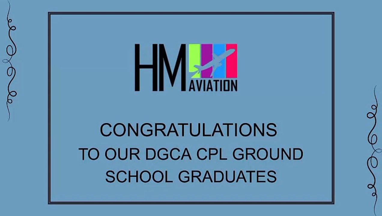 DGCA CPL Ground Class Graduates