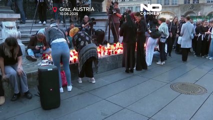 L'Austria piange le vittime della sparatoria nella scuola di Graz