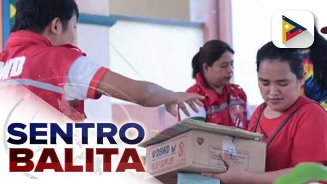 DSWD, patuloy na nakaalerto sa mga lugar na posibleng bahain dulot ng Habagat pagbibigay ng relief assistance sa mga apektado ng pagbaha, patuloy