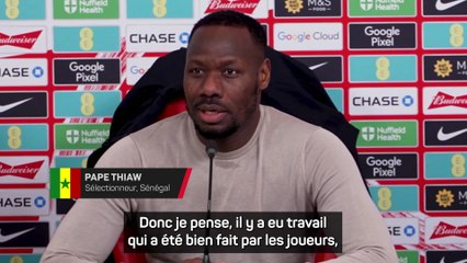 Thiaw : "L'objectif était de ne pas perdre"