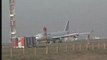 Landing A340 Air-France at the airport of Roissy CDG