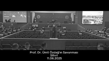 Prof. Dr. Ümit Özdağ - Silivri Savunması 1/3