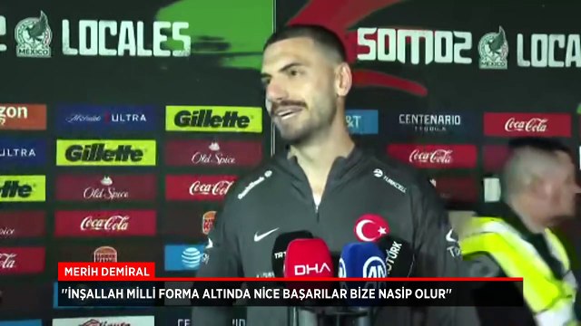 Merih Demiral: İnşallah milli forma altında nice başarılar bize nasip olur