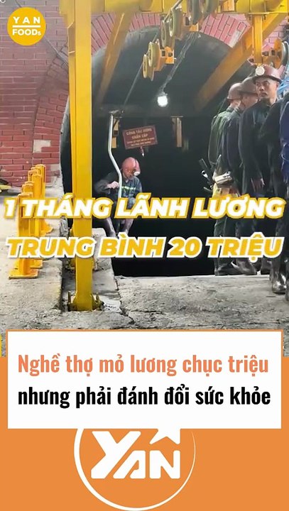 Nghề thợ mỏ lương chục triệu nhưng phải đánh đổi sức khoẻ