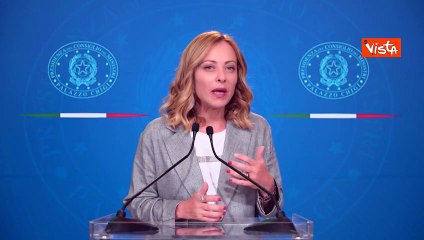 Meloni a Confcommercio: Governo vicino a chi crea ricchezza e occupazione