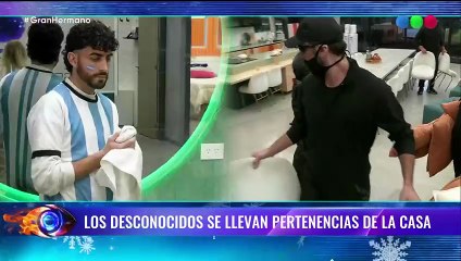Desvalijaron la casa de Gran Hermano
