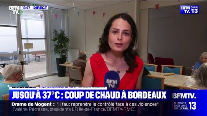 Bordeaux: le plan canicule de niveau 2 a été activé dans cette résidence seniors