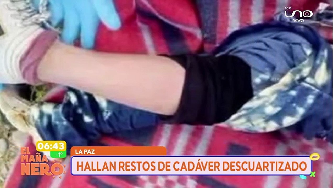 ENCONTRARON RESTOS