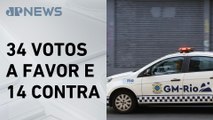 Câmara do RJ aprova criação de Força de Segurança armada na Guarda Municipal para 2026
