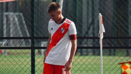 Algunos de los mejores goles de Mastantuono en las inferiores de River