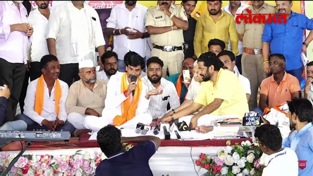 उपोषण करताय तब्येत सांभाळा, जरांगेंनी बच्चू कडूंना काय काय सांगितलं