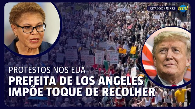 Protestos em Los Angeles: prefeita impõe toque de recolher na cidade