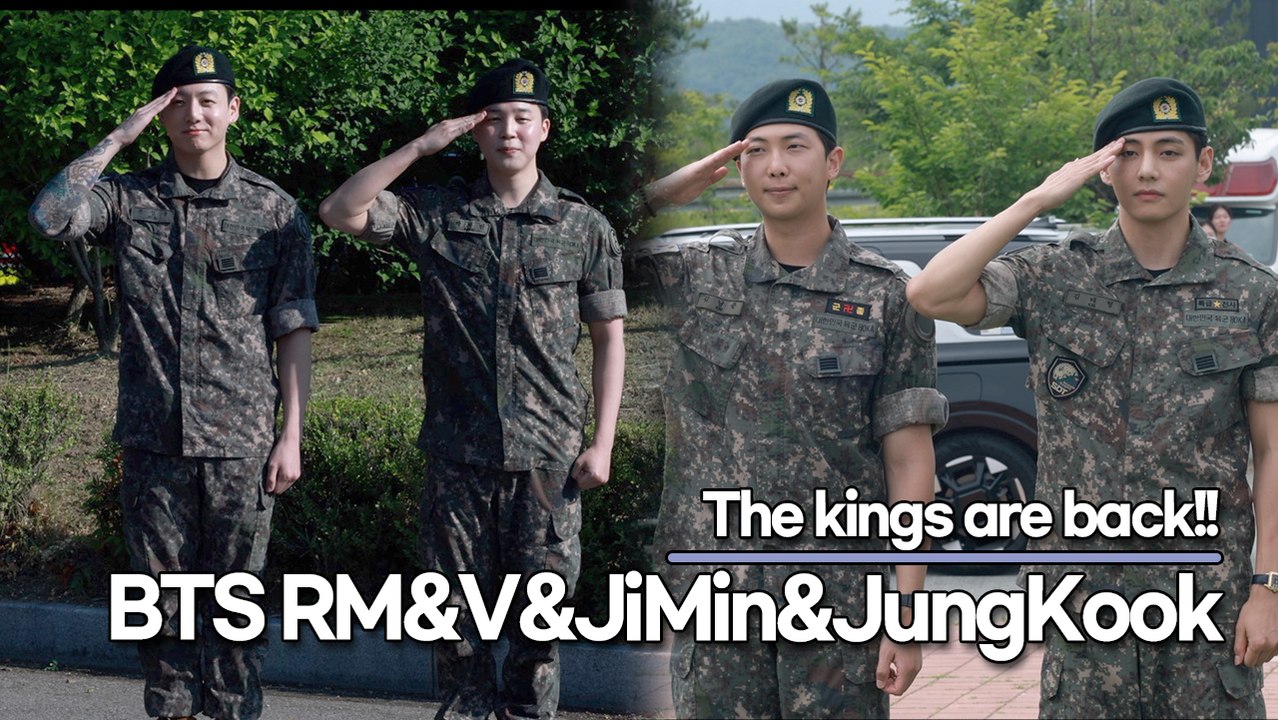 BTS RM&V&JiMin&JungKook, The kings are back!! [TOP영상]