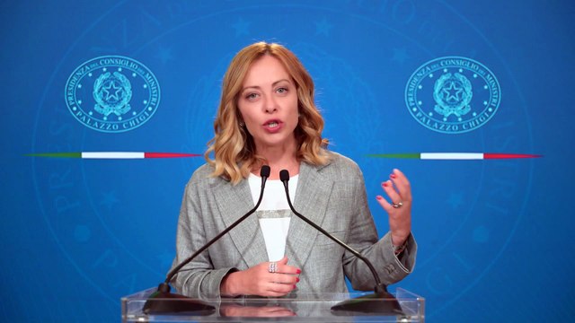 Roma - Assemblea Generale di Confcommercio-Imprese per l’Italia, il videomessaggio del Presidente Meloni (11.06.25)