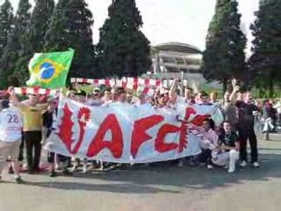 Bachage AFC devant Gerland