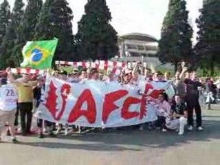 Bachage AFC devant Gerland