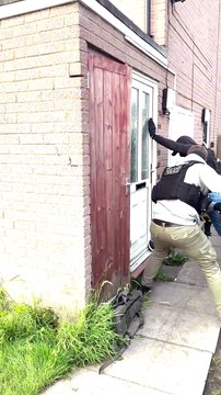 Police arrest nine people and find suspected drugs, cash and weapons. after raids across Cannock