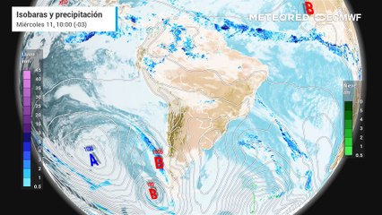 Inminente cambio de tiempo en Argentina: el SMN activa alertas por nevadas, fuertes vientos y Zonda