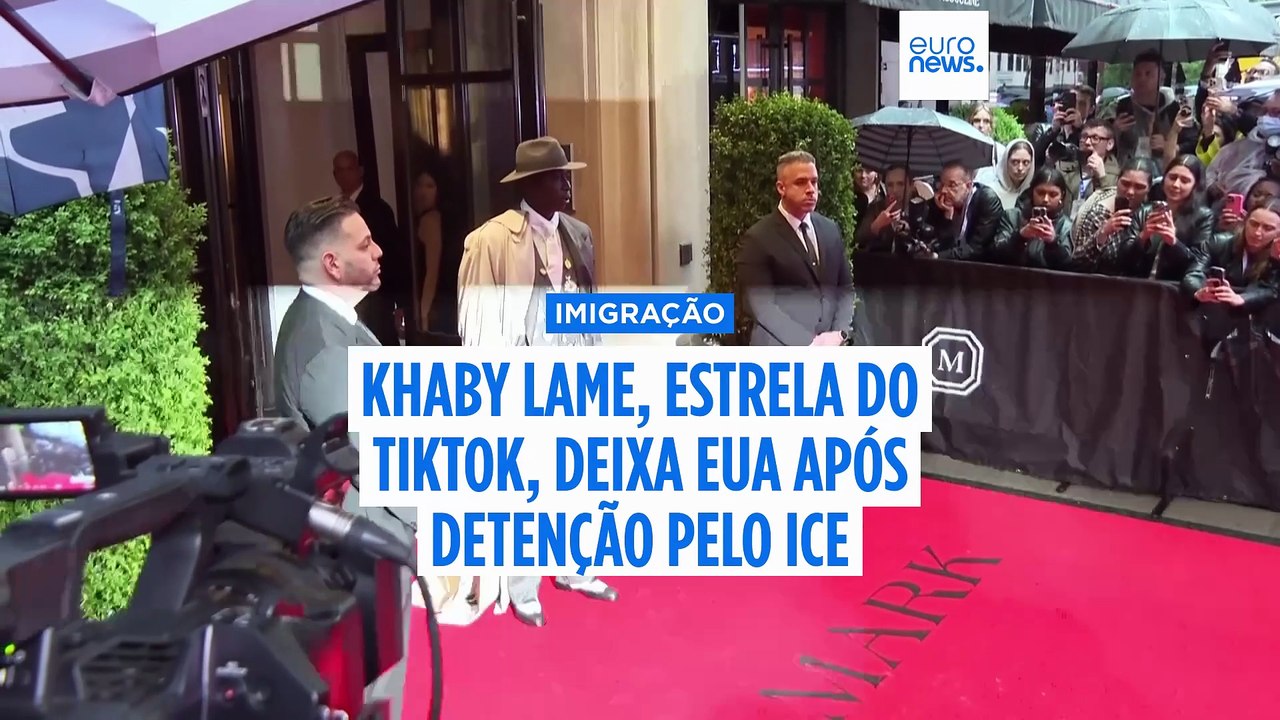 TikToker mais popular do mundo deixa os EUA depois de ter sido detido por falta de visto