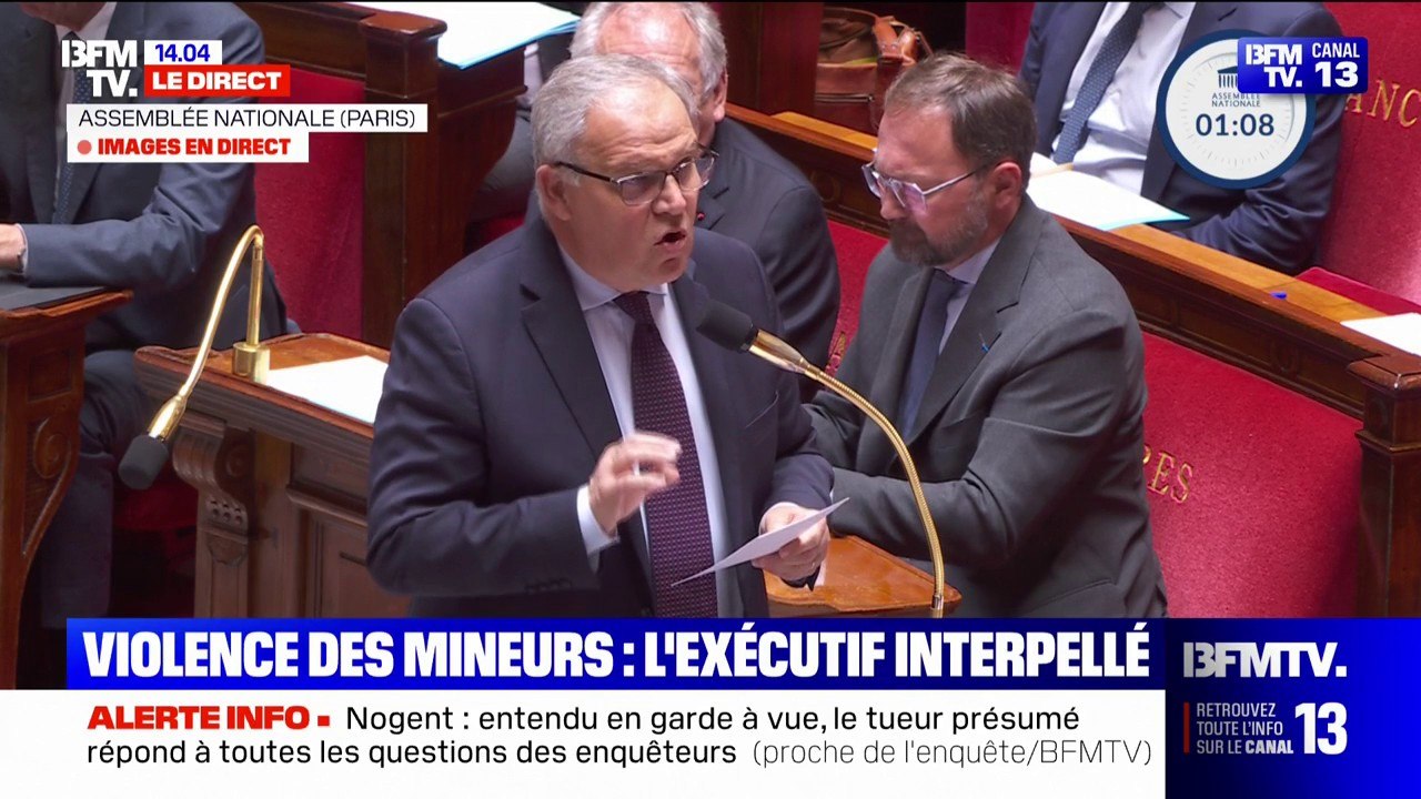 François-Noël Buffet, ministre auprès du minist...
