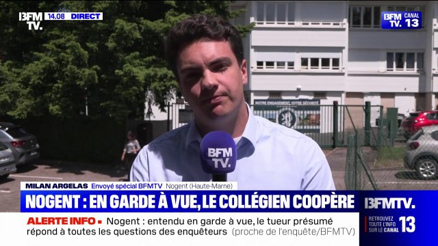 Surveillante tuée: en garde à vue, le collégien coopère avec les enquêteurs