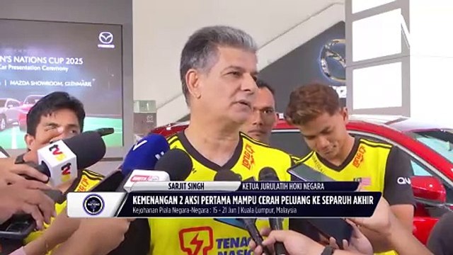 Misi kemenangan 2 aksi pertama mampu lunas misi separuh akhir