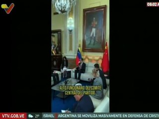 Pdte. Maduro: Concretamos una importante agenda de trabajo con el Partido Comunista de China