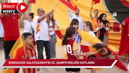 Senegal'de Galatasaray'ın 25. şampiyonluğu kutlandı