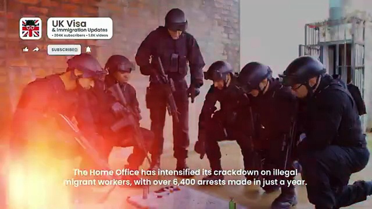 6,000 Arrested! Inside the UK’s Secret Immigration Raids ~ UK Immigration News 2025