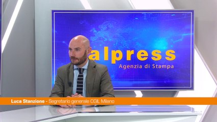 Stanzione "Crisi economica, casa e giovani le sfide della Cgil Milano"