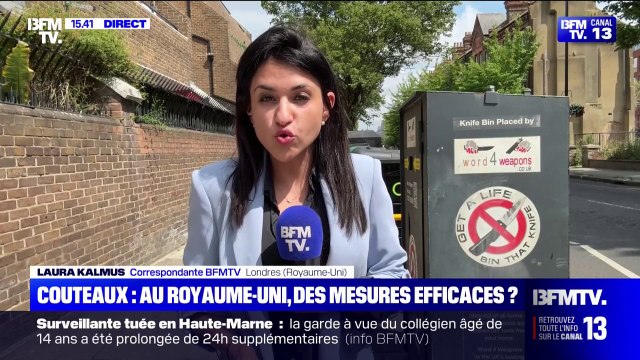 Attaques au couteau: les mesures mises en oeuvre au Royaume-Uni