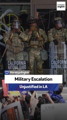 Military Escalation Unjustified in LA