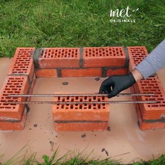 Build a simple outdoor smokeless firewood stove