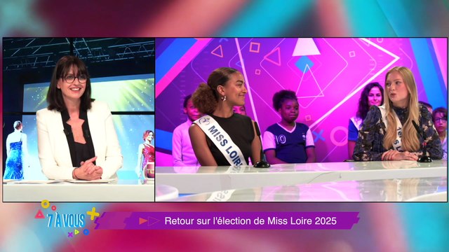 Retrouvez 7 à vous avec Catherine Garnier et ses chroniqueurs pour les bons plans sorties ligériens et des sujets qui parlent de vous ! cette semaine zoom sur l'élection de Miss Loire 2025, on en parle avec notre invitée Cynthia Blacha élue Miss Loire