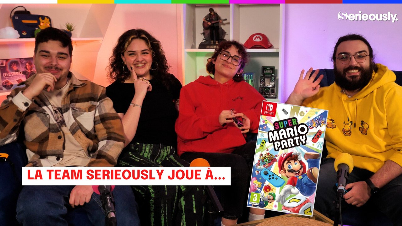 La team Serieously joue à Mario Party !