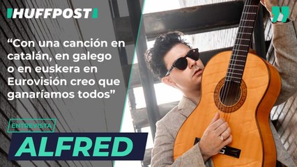 Alfred García: "Con una canción en catalán, en galego o en euskera en Eurovisión creo que ganaríamos todos"
