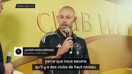 Mascherano : "C'est une compétition qui nous excite beaucoup"
