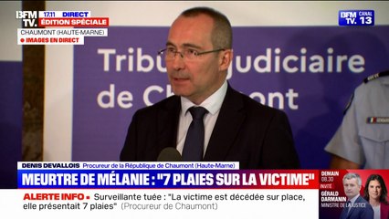 Surveillante tuée: le suspect "ne manifeste aucun signe évoquant un possible trouble mental", affirme le procureur de Chaumont