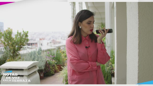 Notas de voz en la terraza, por Aida Bao