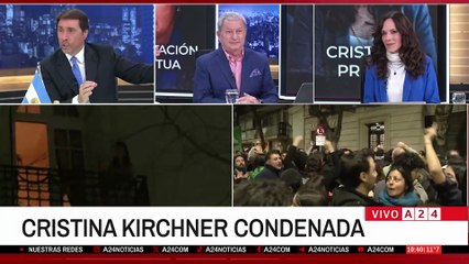 FEINMANN CELEBRÓ CON UN CHAMPAGNE LA DETENCIÓN DE CRISTINA: "Cuando vaya presa lo tomo del pico"