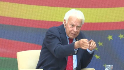 Felipe González ve que UE debe "hacerse cargo de sí misma" ante geopolítica actual