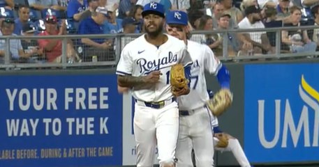 Maikel García dando cátedra en la tercera base