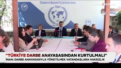 AK Parti'li İnan: TBMM, önümüzdeki süreçte yeni anayasayı milletimize kazandıracak