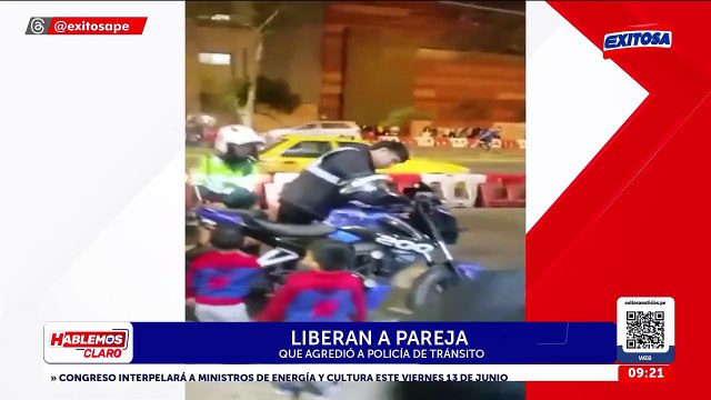 Liberan a pareja que agredió a policía de tránsito: Fiscalía alegó lesiones leves para no buscar prisión preventiva