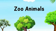 Zoo Animals for Kids and Toddlers | Learn Animal Names with Fun Pictures | Education Videos | Preschool Learning |