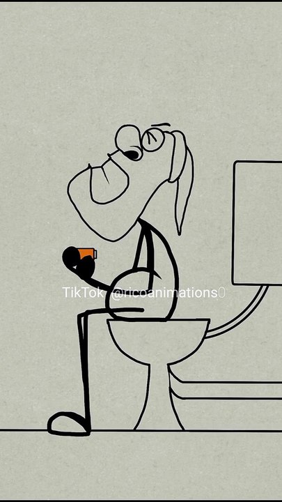 when your in the toilet and this happens (Animation memes) #shorts