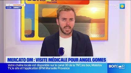 Mercato OM : visite médicale pour Angel Gomes