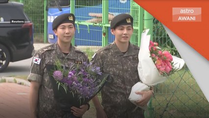 Jimin, Jungkook tamat khidmat ketenteraan wajib